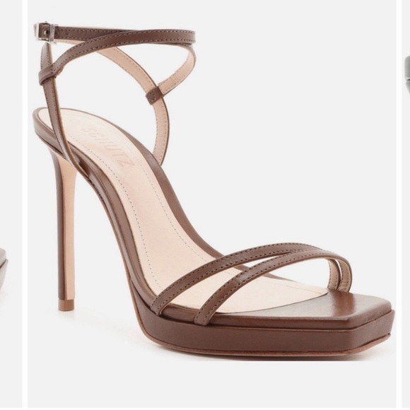 SCHUTZ Shoes - Walnut Tersa Heels